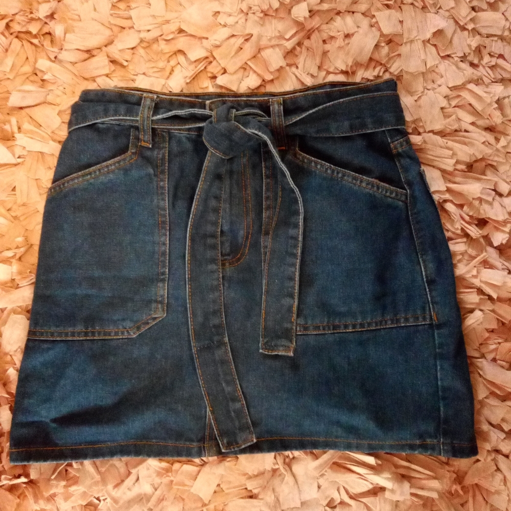 Denim skirt